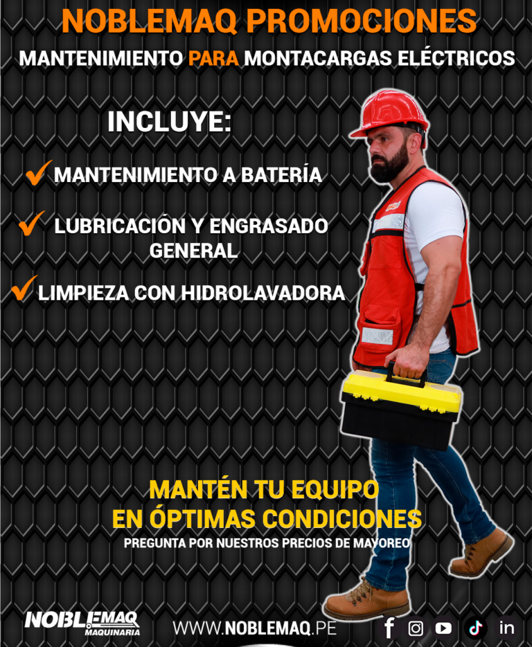 promociones servicio tecnico para montacargas en peru